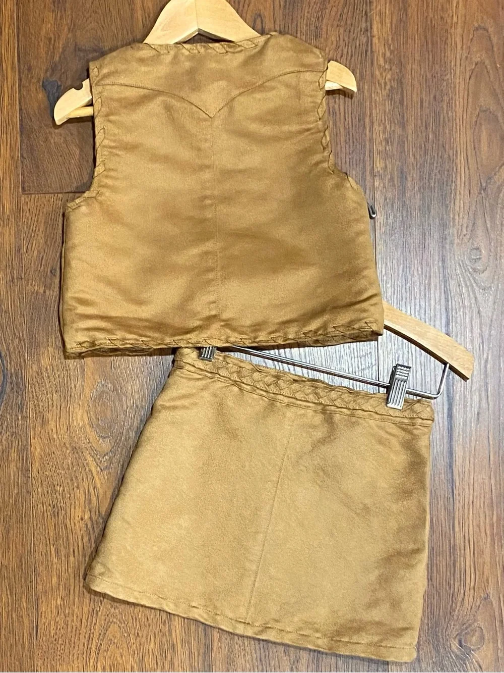 Gymboree Girls’ Light Blue and Brown Cowgirl Western 4-Piece Set Size 5T/6